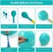 Pastel Balloon Arch Garland Kit – Double-Stuffed Pink, Orange, Teal, Blue, Green, Light Baby Pink, Peach, and Gold Balloons for Tropical Flamingo, Hawaiian Birthday, Baby Shower, and Party Decorations